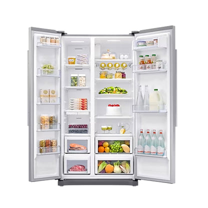 Samsung 540L Side by Side Fridge - Inox