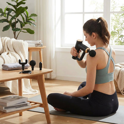 Rechargeable Mini Wireless Massage Gun Black