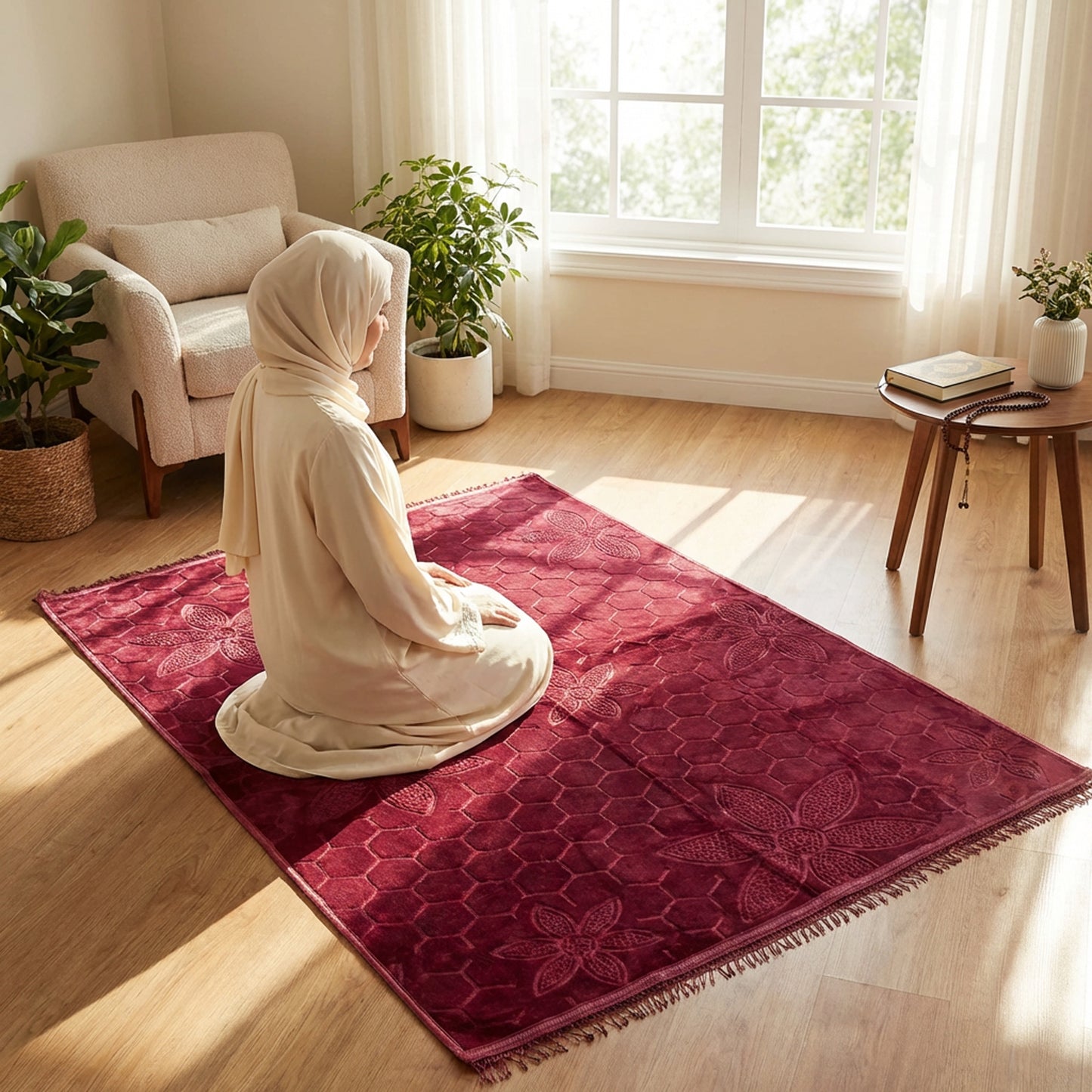 1.6 x 2.3m Musallah Red