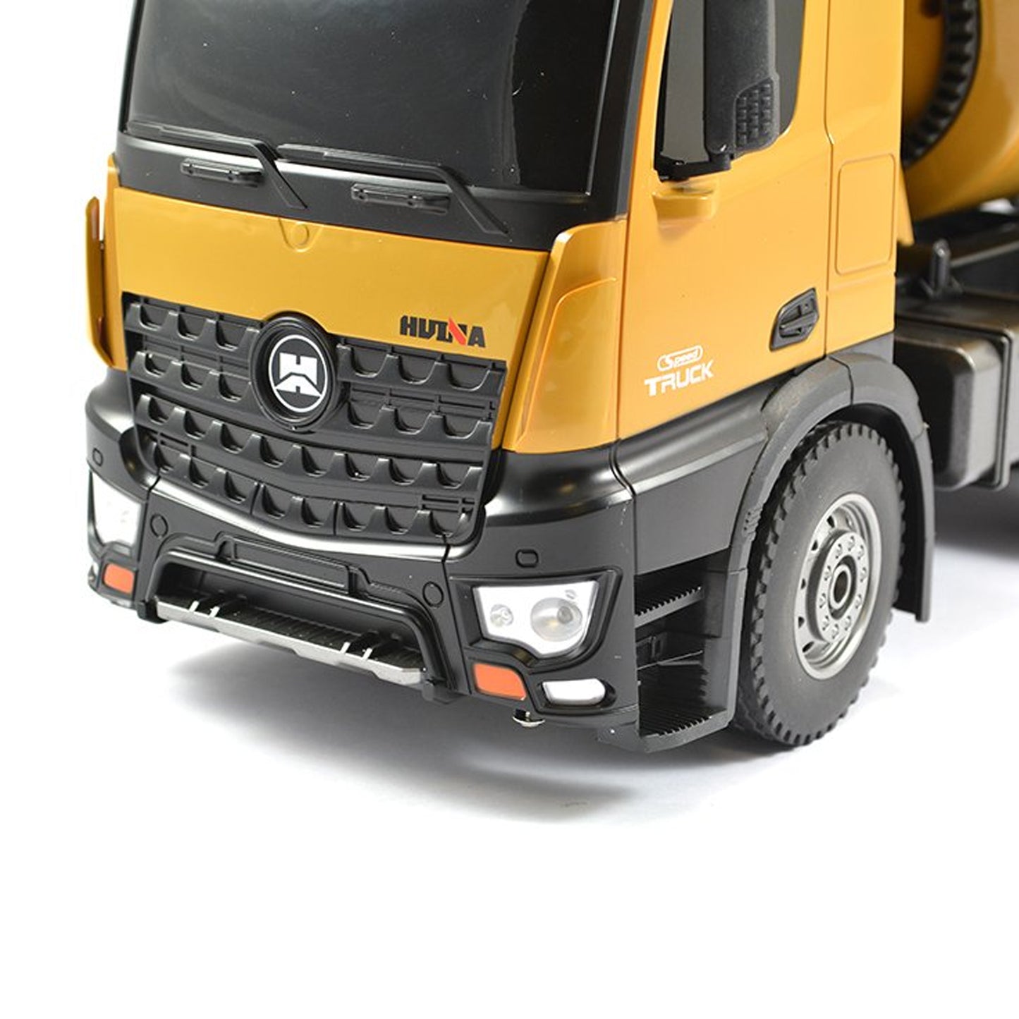 RC Concrete Mixer Mustard Yellow