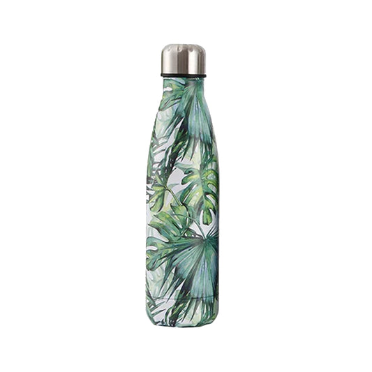 Kitchen Life 500ml Vacuum Flask Green & White