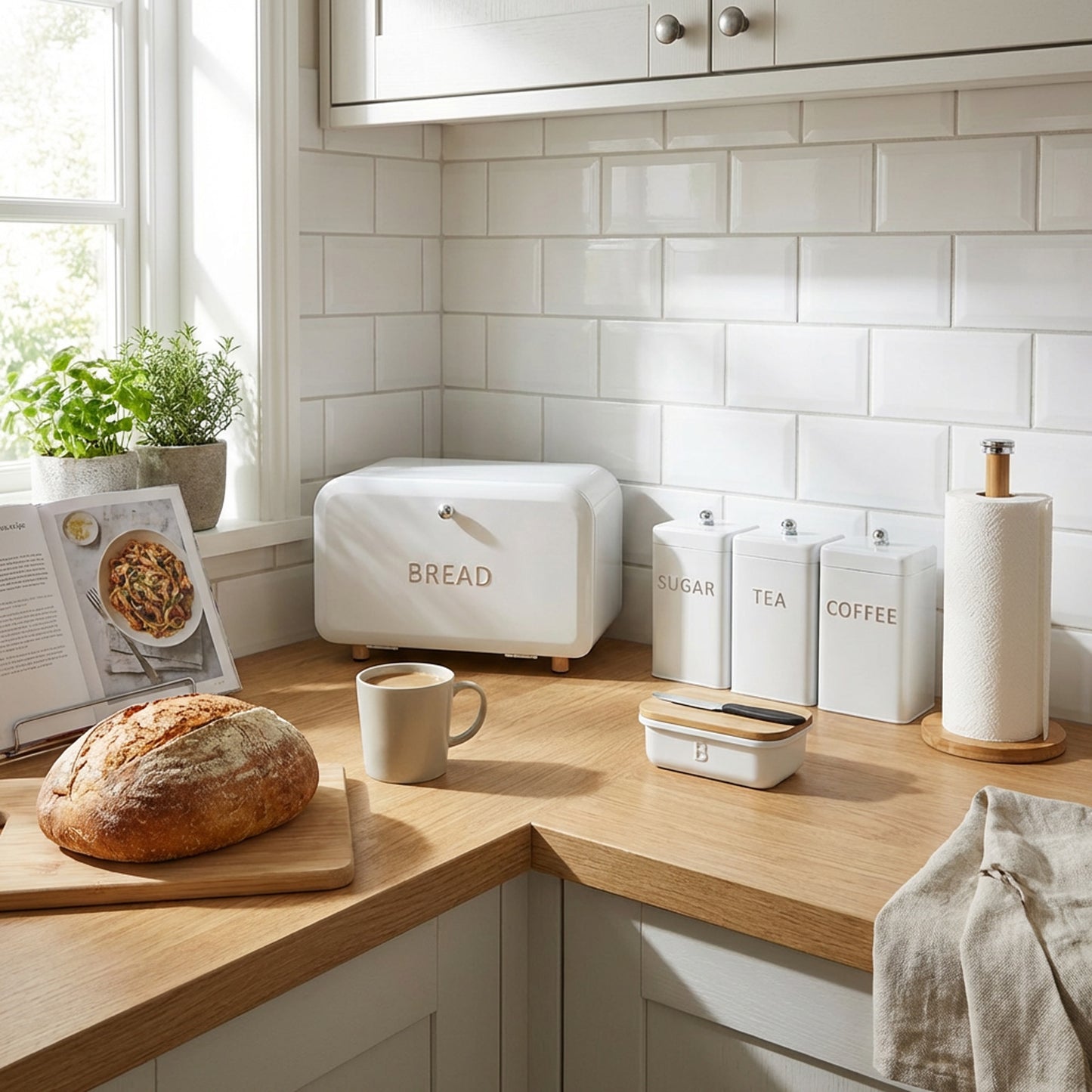 Rolux Canister Set White