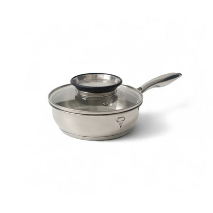 Rolux 16 x 5cm Frying Pan Silver