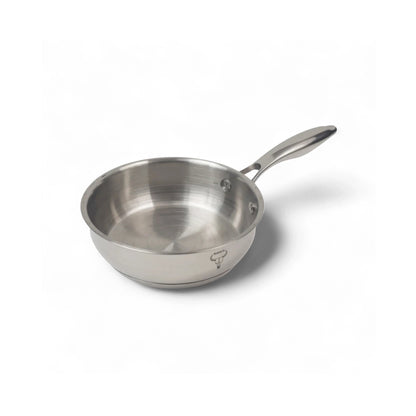 Rolux 16 x 5cm Frying Pan Silver