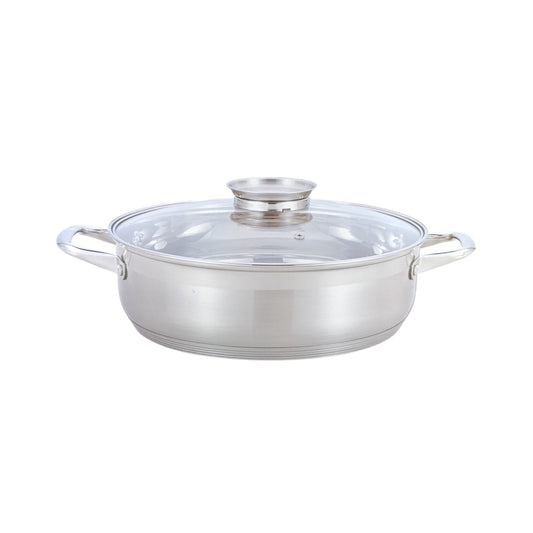 Rolux 34cm Pot Silver