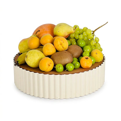 21cm Round Cake Stand Cream