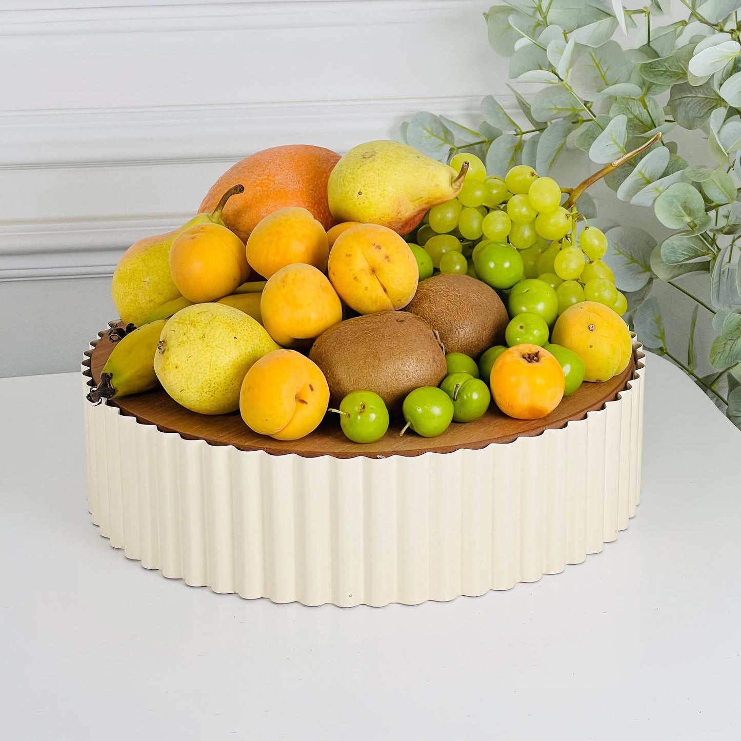 21cm Round Cake Stand Cream