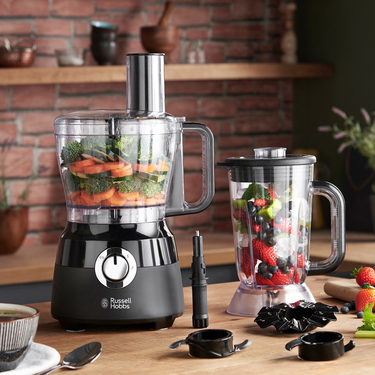 Russell Hobbs Desire Food Processor Matte Black