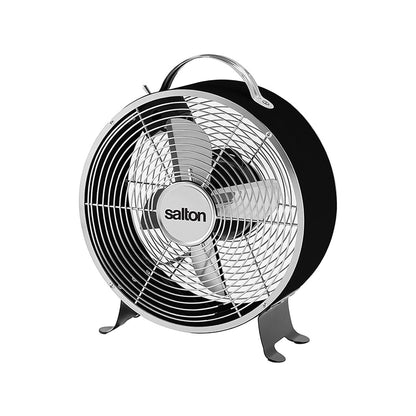 Salton 20cm Retro Fan Black