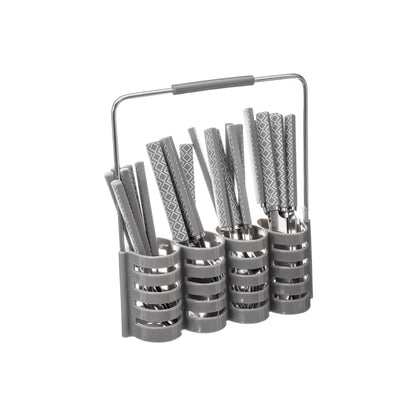 Secret de Gourmet 24 Piece Cutlery Set Grey