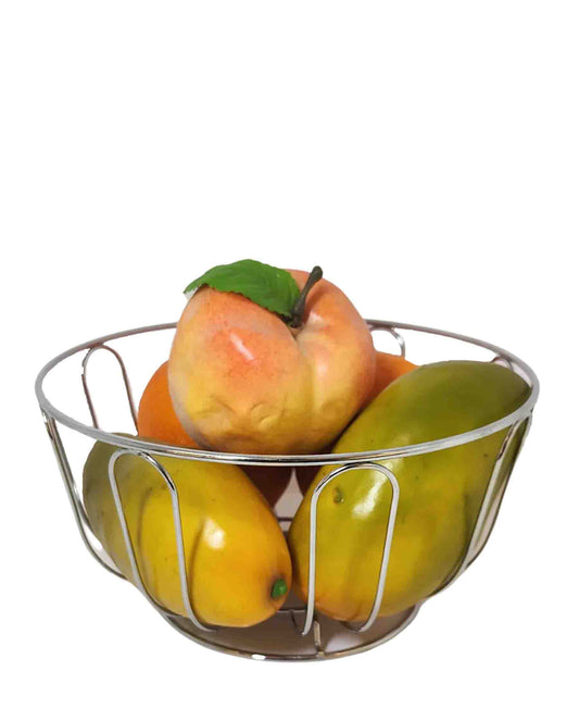 Kitchen Life Fruit Basket - Silver