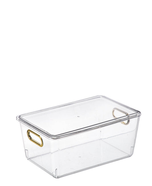 Kitchen Life 27.6 x 11.2 x 9.7cm Storage Box - Clear