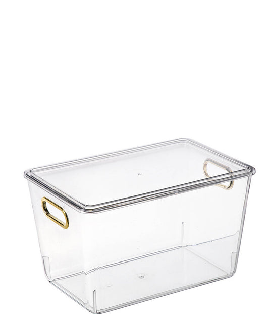 Kitchen Life 26.3 x 17.4 x 15.5cm Storage Box - Clear