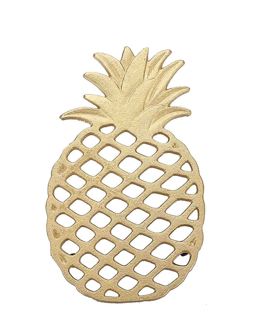 Urban Decor Pineapple Trivet - Gold