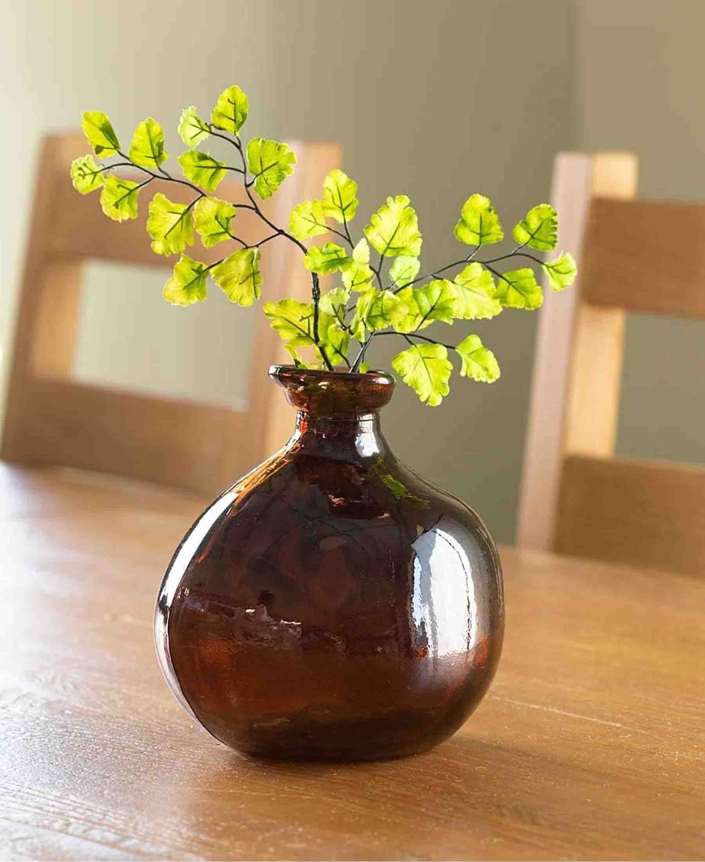 Urban Decor 18cm Simplicity Vase - Brown