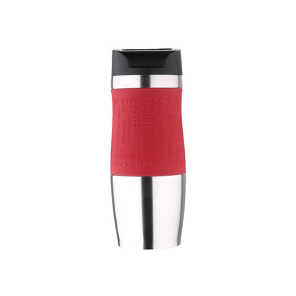 Kitchen Life 400ml Vacuum Travel Mug Red