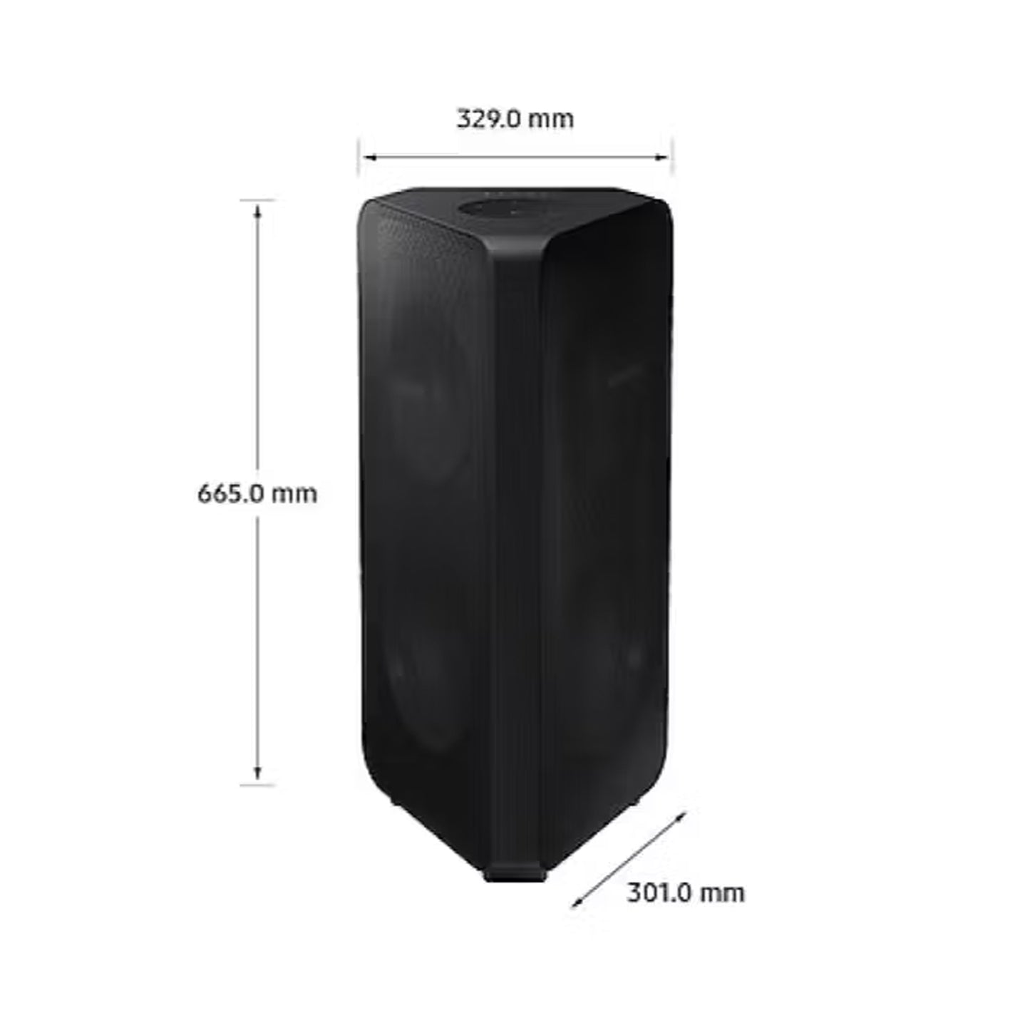 Samsung Party Sound Tower Portable Bluetooth Speaker Black