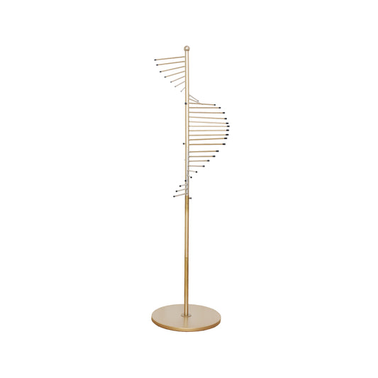 Exotic Designs Spiral Design Scarf Holder Display Rack Rose Gold