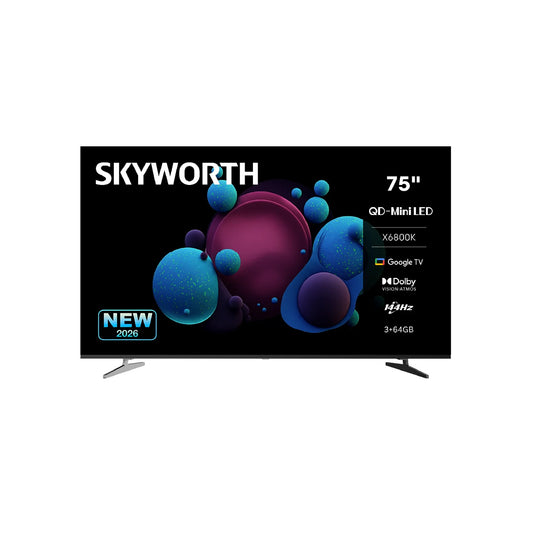 Skyworth 75" QD Mini LED Google TV 144Hz