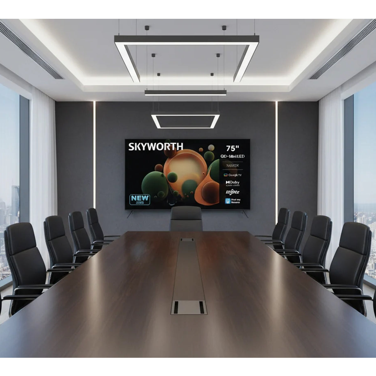 Skyworth 75" Mini LED Google TV 120Hz