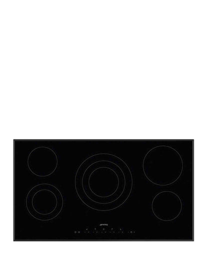 Smeg 90cm Ceramic Glass Hob - Black