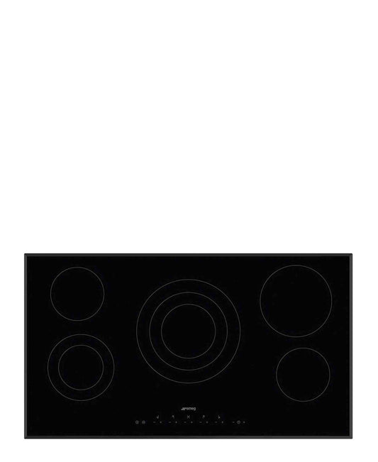 Smeg 90cm Ceramic Glass Hob - Black