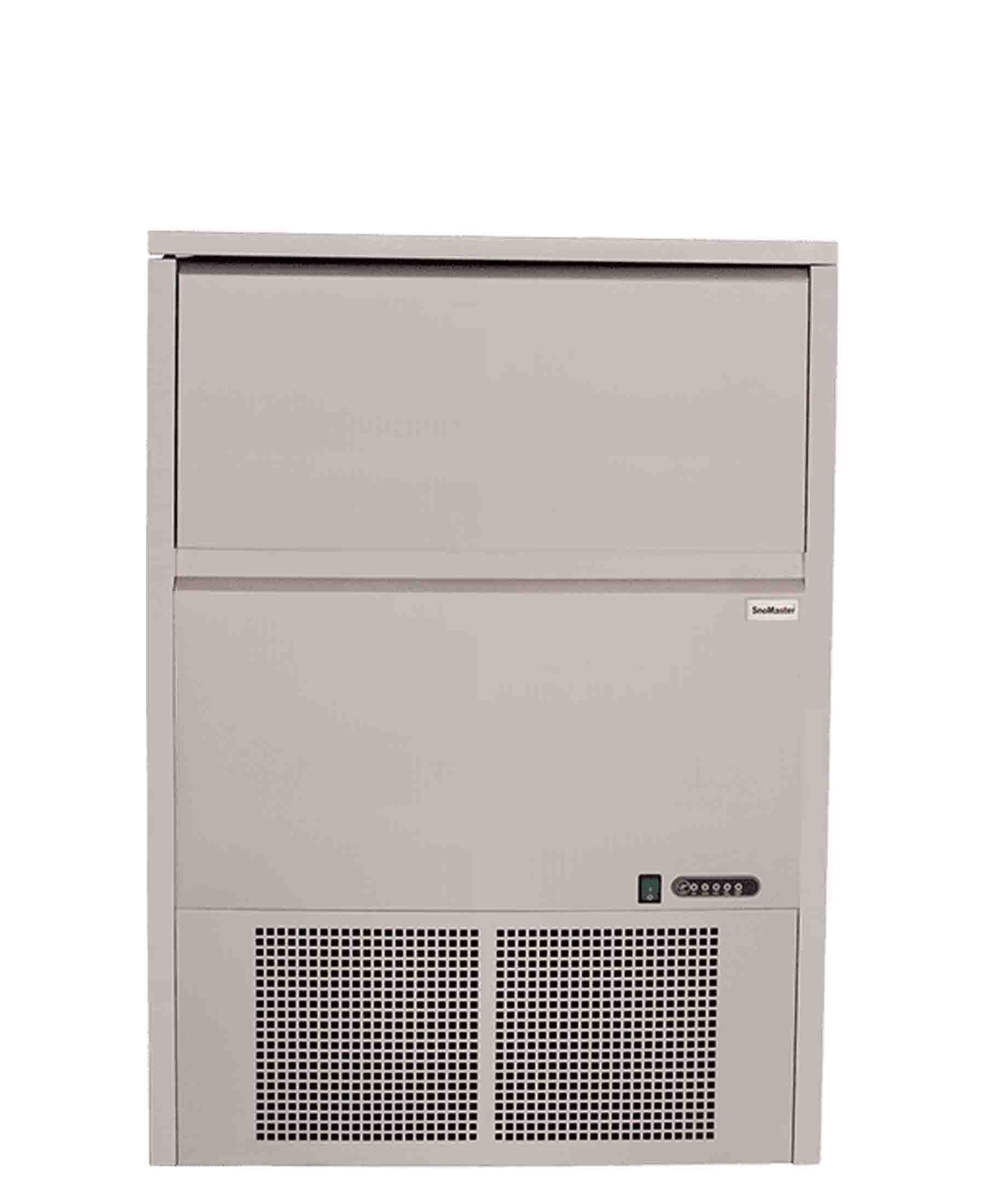 SnoMaster 80kg Plumbed-In Commercial Ice Maker - Silver