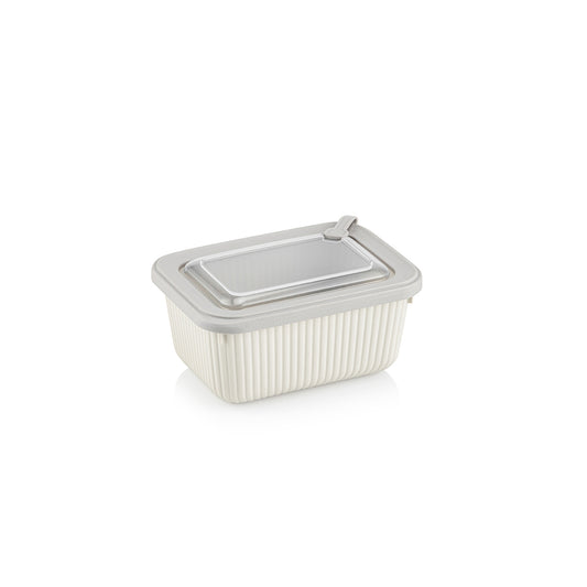 Softchef 1050ml Rectangular Container Cream