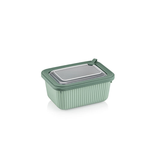Softchef 1050ml Rectangular Container Green
