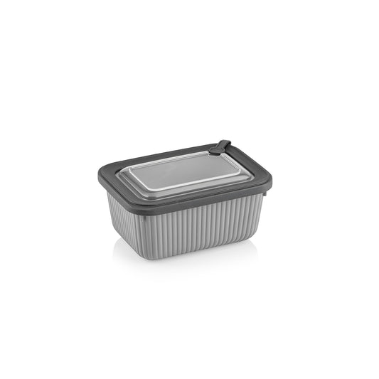 Softchef 1050ml Rectangular Container Grey