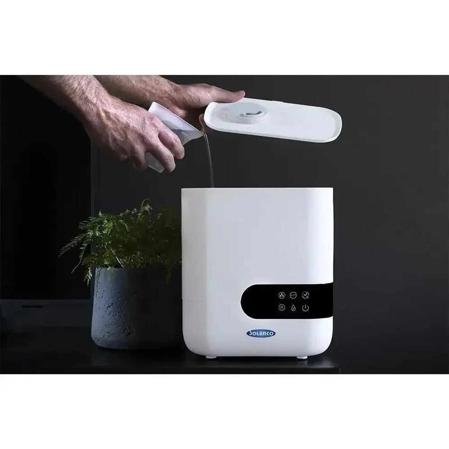 Solenco Top Filling Ultrasonic Humidifier White