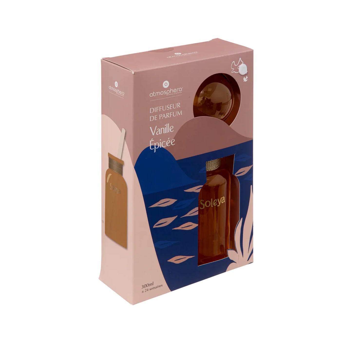 Atmosphera 300ml Soleya Spicy Vanilla Perfume Diffuser Orange
