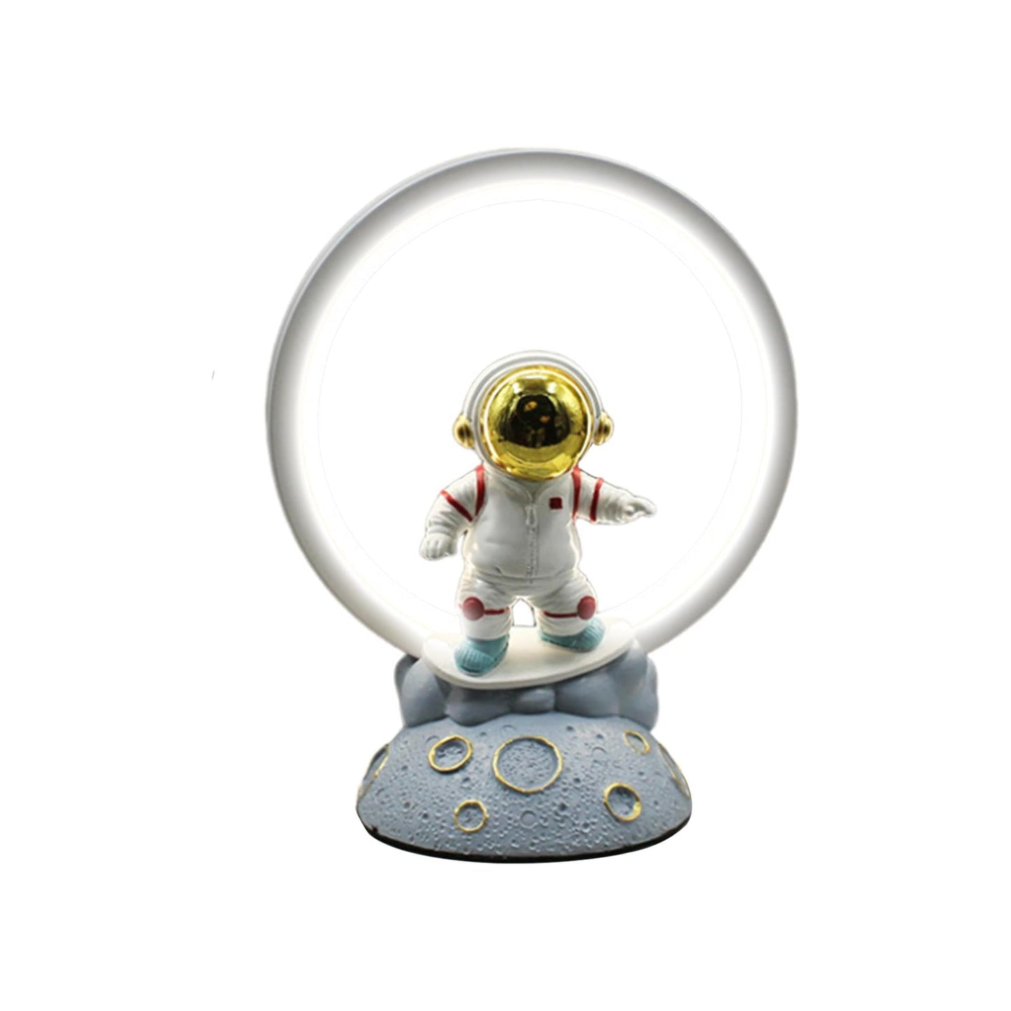 Astronaut Space Themed LED Night Light White
