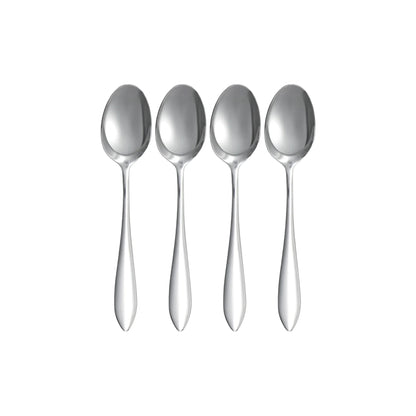 St James 4 Piece Kensington Teaspoon Set Silver