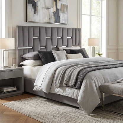 Sultan Headboard King Grey