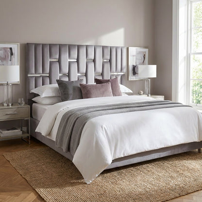 Sultan Headboard King Grey