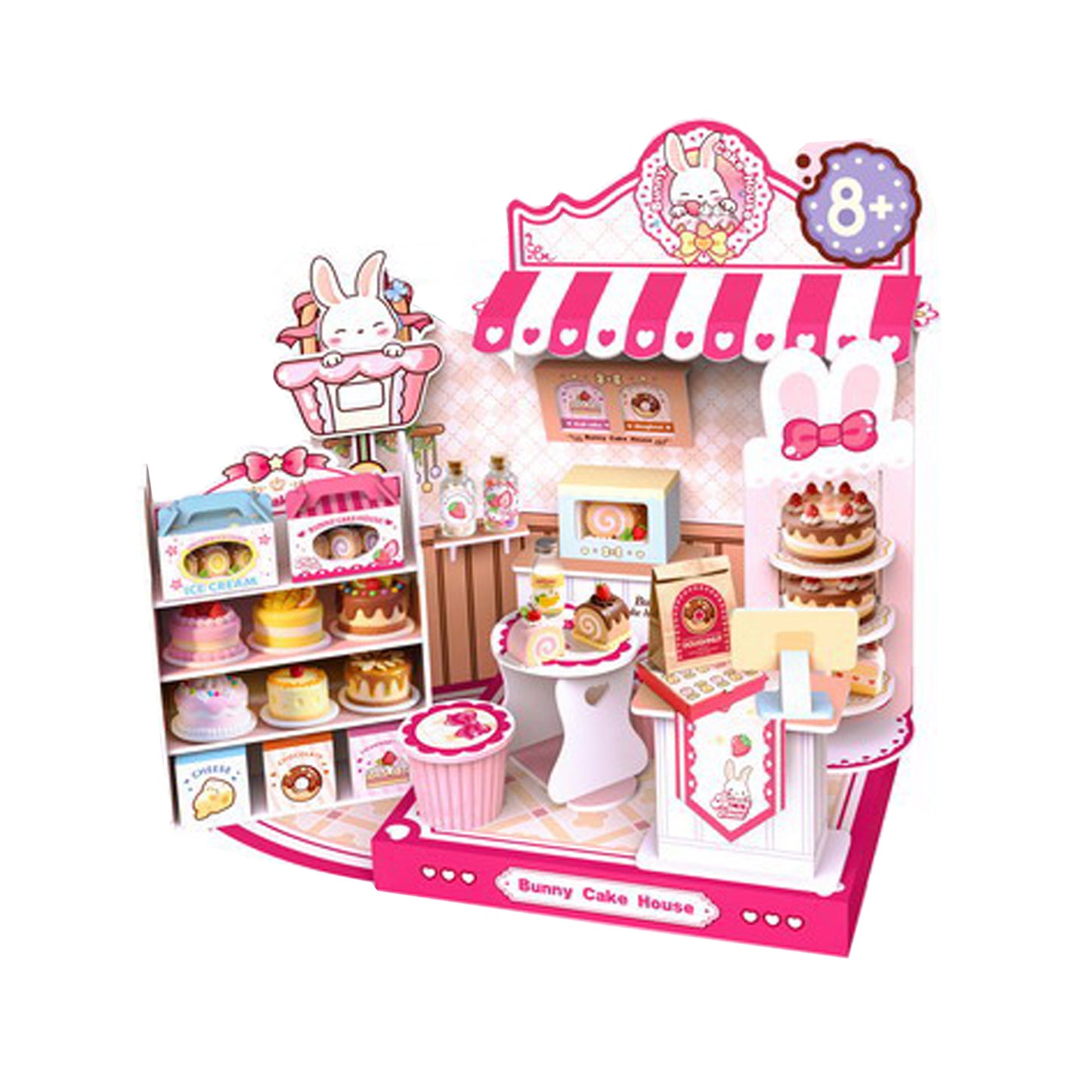 Bunny Themed Kids Bakery Playset