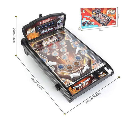 Super Pinball Game with Light & Music Black
