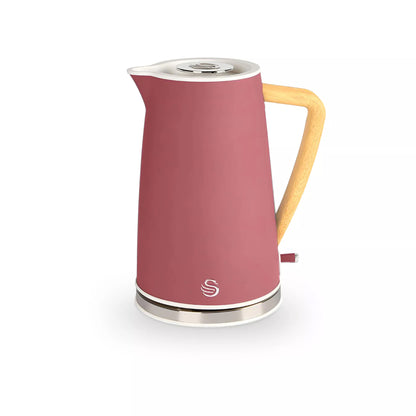 Swan 1.7Lt Cordless Nordic Kettle Fuschia Rose