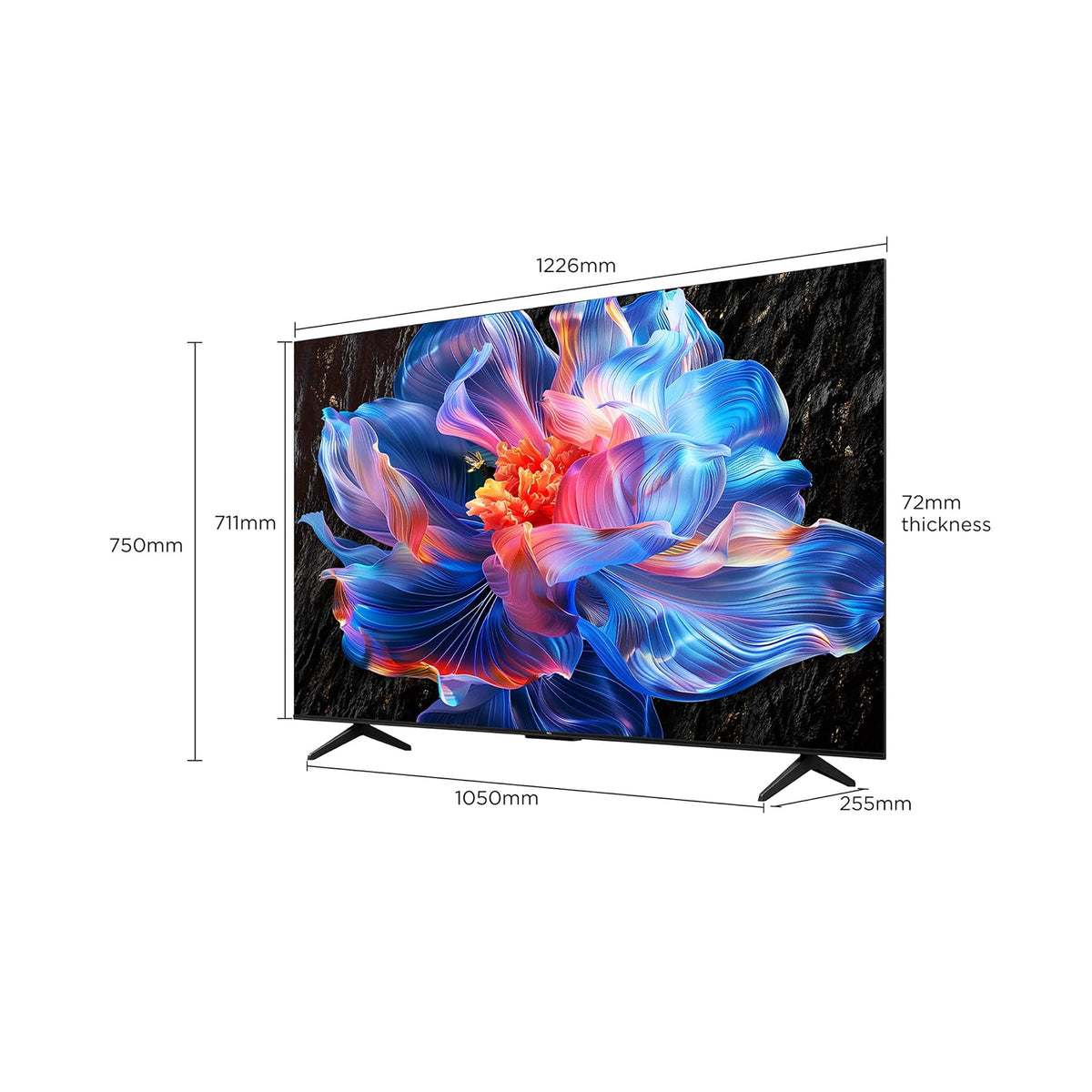 TCL 55" 4K Google TV 55P6K