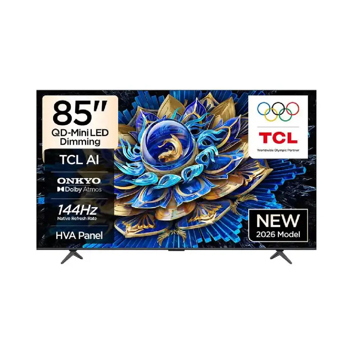 TCL 85" P8L Premium QD-Mini LED Google TV 144Hz 85P8L