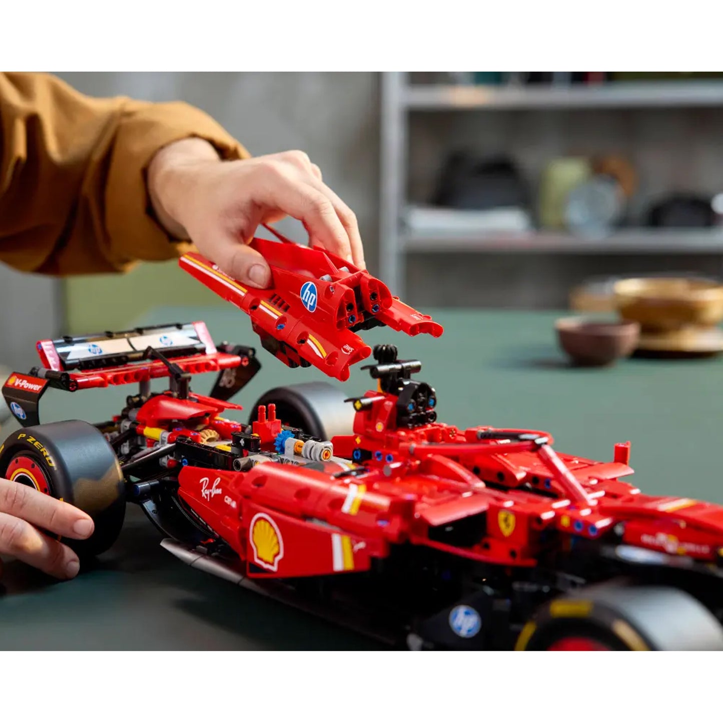 Car 1361 Piece Building Block Set Multicoloured
