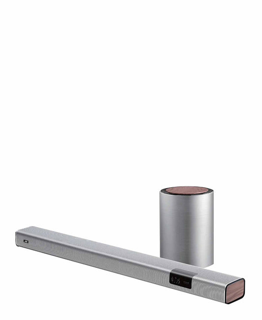 JVC 2.1Ch Sound Bar With Wireless Sub - Silver