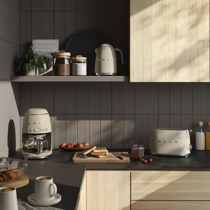 Smeg Retro 1.7L Matte Kettle Moonlight