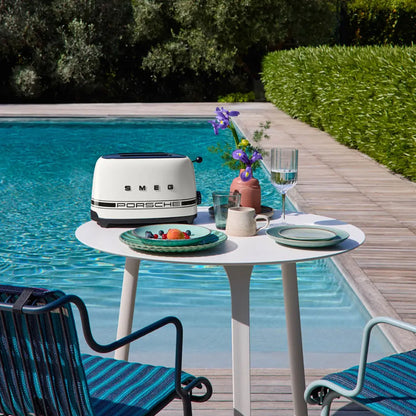 Smeg x Porsche 2 Slice Toaster Carrara White