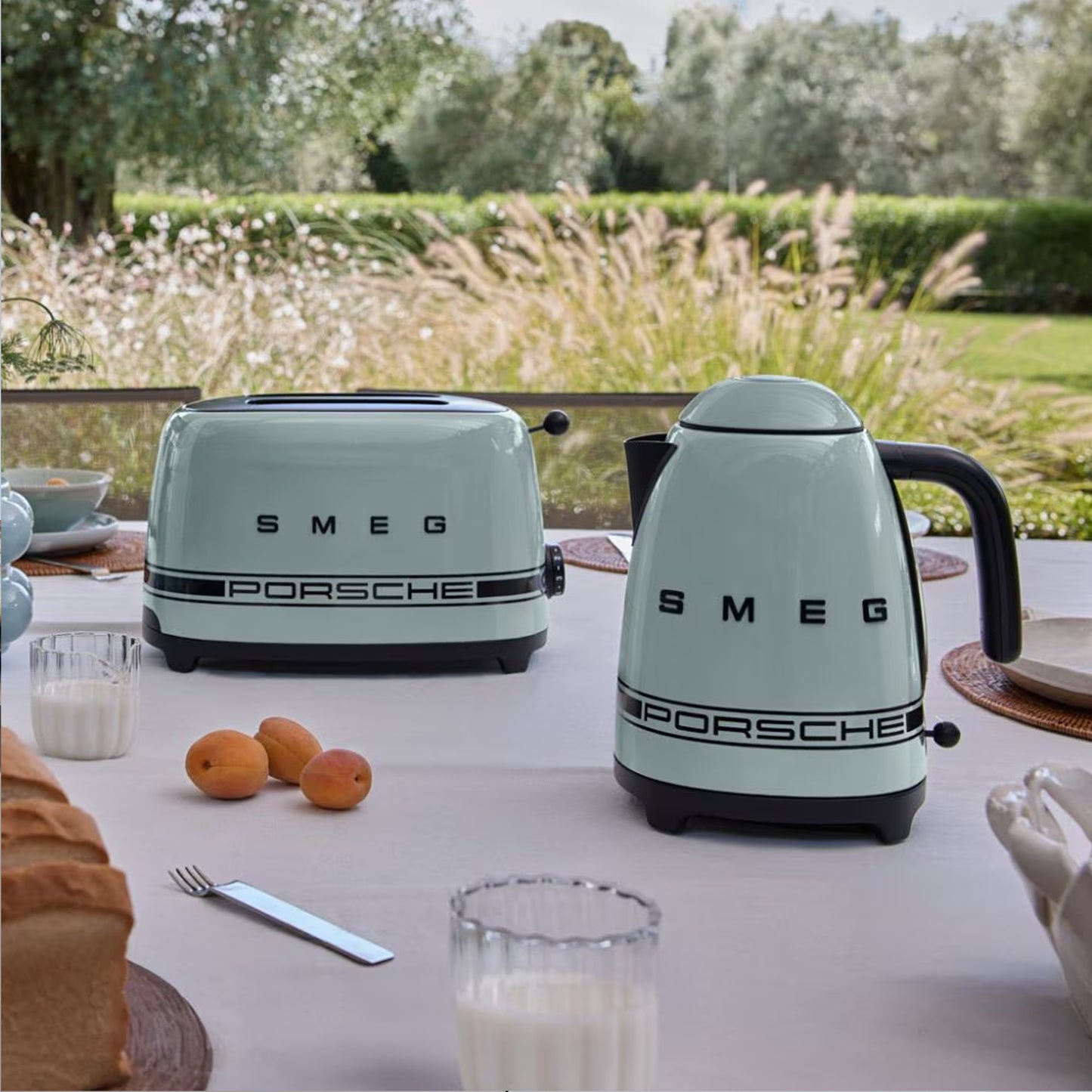 Smeg x Porsche 2 Slice Toaster Green