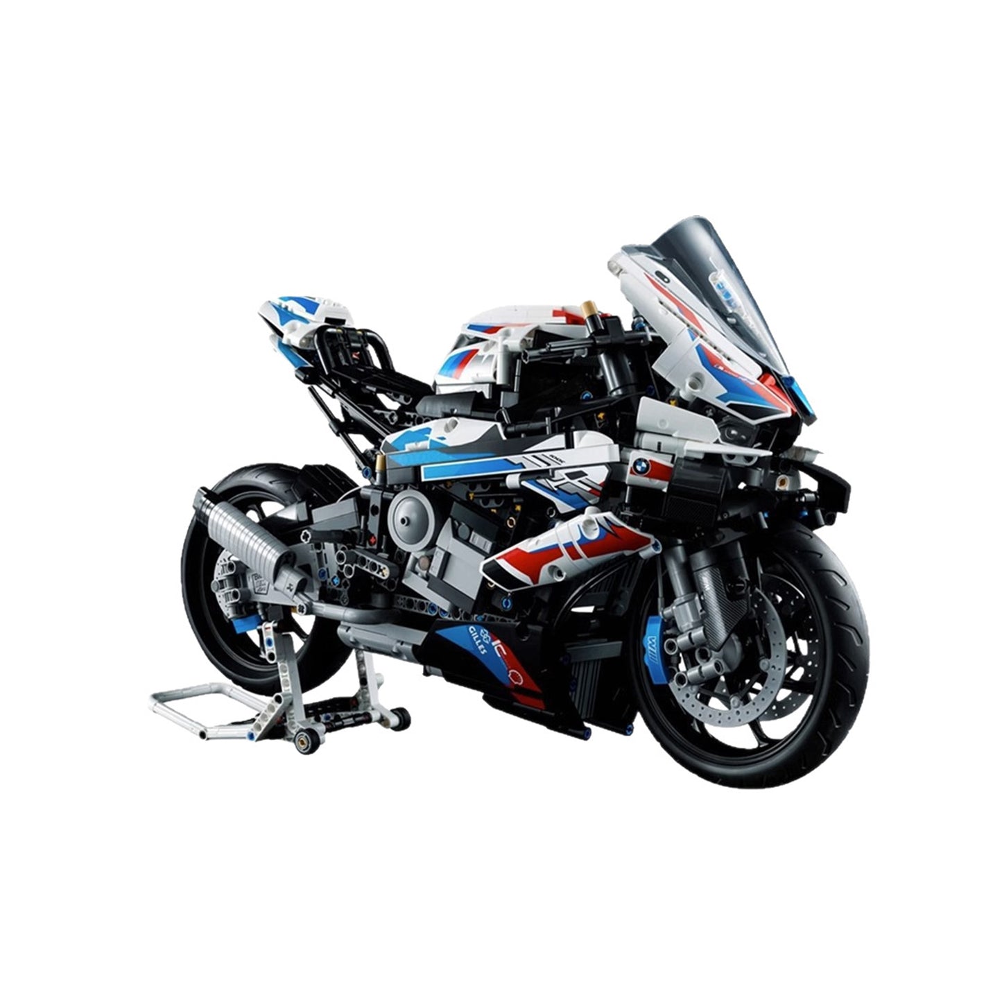 Bike 1950 Piece Building Block Set Multicoloured