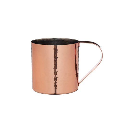 The Bar 550ml Moscow Mule Mug with Hammered Finish Copper