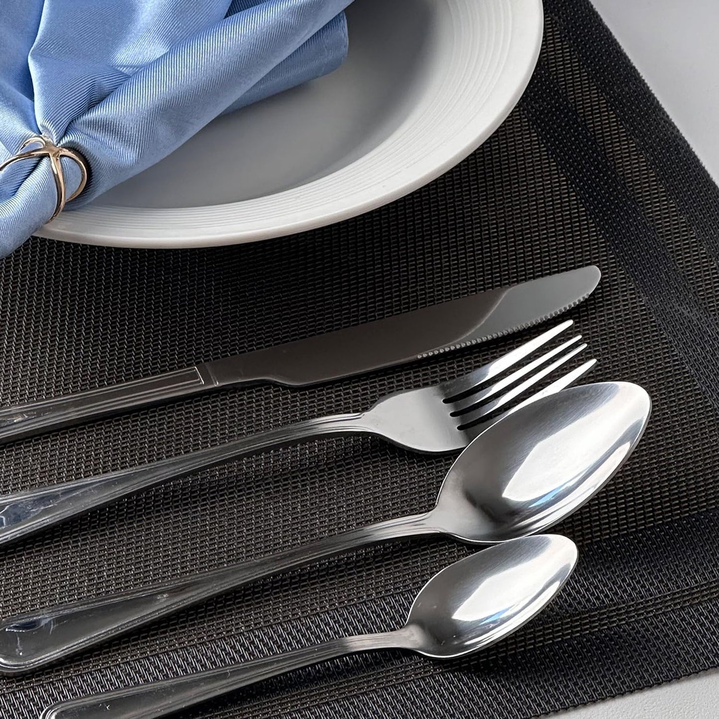 Totally Home 24 Piece Stainless Steel Cutlery Set Silver