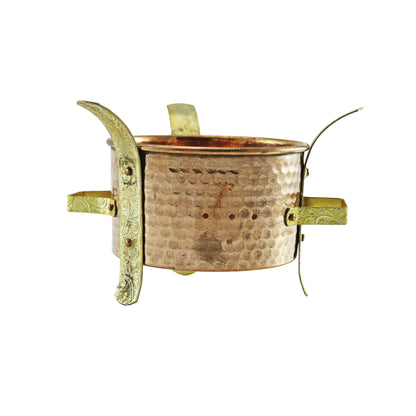 Kitchen Life Traditional Brass Food Warmer Copper
